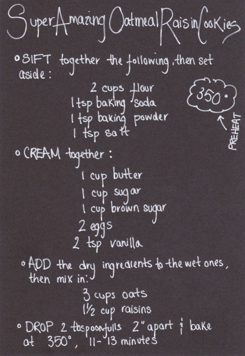 Recipe: Amazing Oatmeal Raisin Cookies